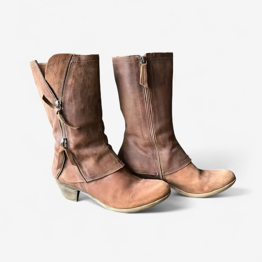 Felina – Skórzane buty w stylu western